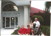 Mom, Dad, Tom, Rayza at Ted Williams Museum